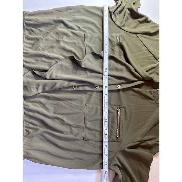 Chicos Ruffled Utility Jumpsuit - Picture 14 of 15